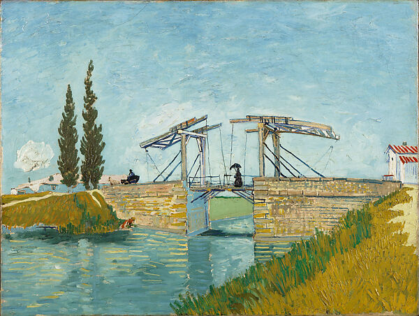 Drawbridge, Vincent van Gogh (Dutch, Zundert 1853–1890 Auvers-sur-Oise), Oil on canvas 