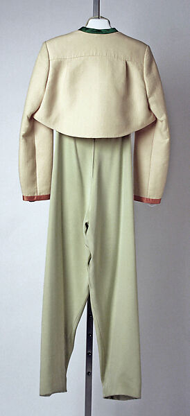 Ensemble, Geoffrey Beene (American, Haynesville, Louisiana 1927–2004 New York), (a) silk; (b) cotton, silk, synthetic fiber, American