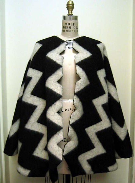 Coat, Geoffrey Beene (American, Haynesville, Louisiana 1927–2004 New York), wool, silk, American