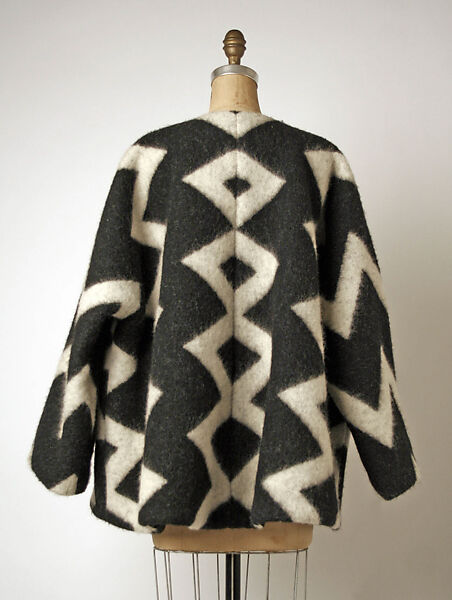 Coat, Geoffrey Beene (American, Haynesville, Louisiana 1927–2004 New York), wool, silk, American