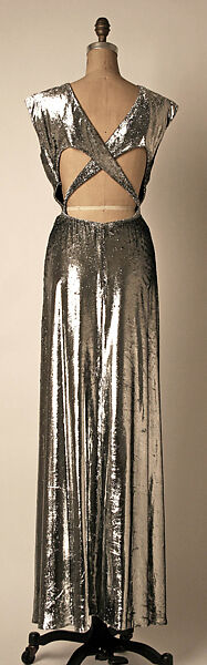 Dress, Geoffrey Beene (American, Haynesville, Louisiana 1927–2004 New York), silk, metallic, American