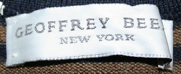 Ensemble, Geoffrey Beene (American, Haynesville, Louisiana 1927–2004 New York), (a) wool, leather; (b) wool, American