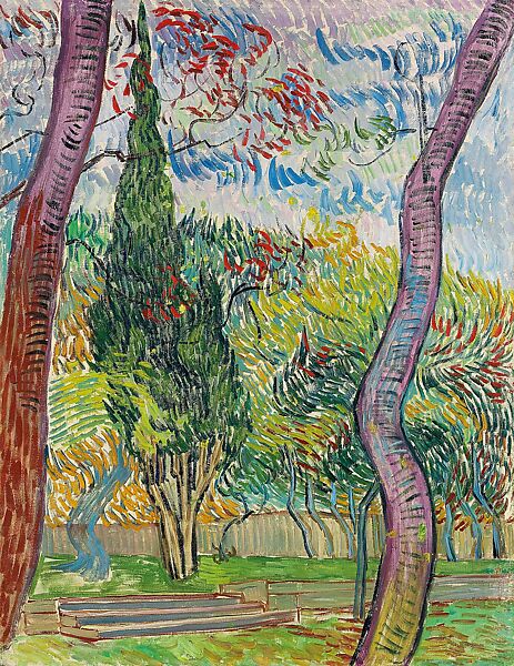 Van Gogh's Cypresses - The Metropolitan Museum of Art