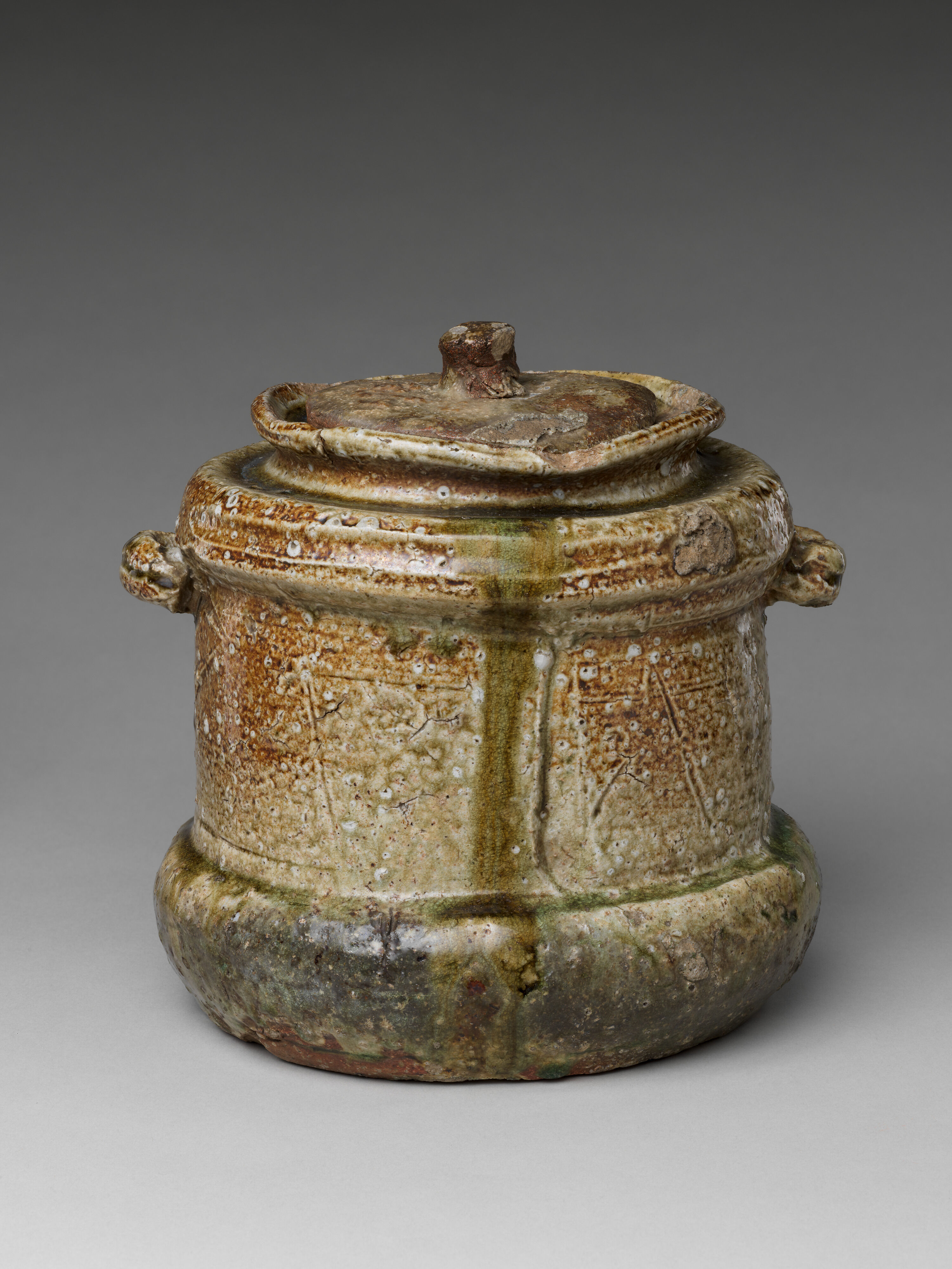 Freshwater Jar (Mizusashi), Named “Hotei” - Japan - Momoyama
