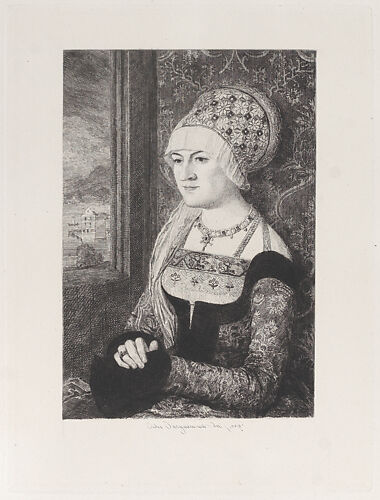 Portrait of a Woman, after Bernhard Strigel
