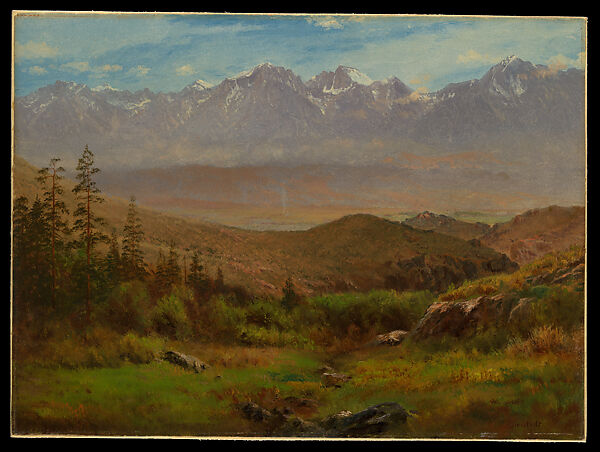 In the Foot Hills of the Rockies