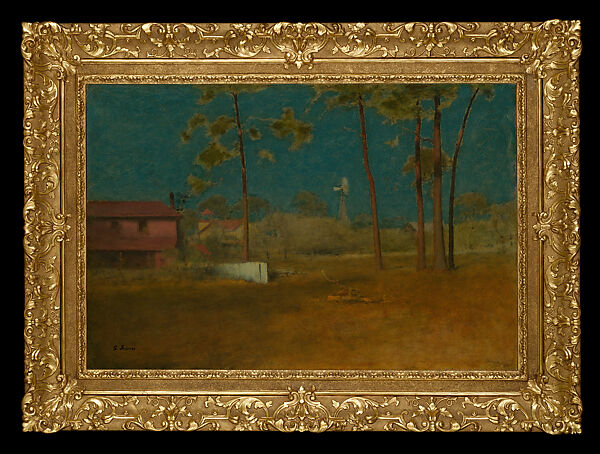 Tarpon Springs, Florida, the Artist’s Home (George Inness’s Home, Tarpon Springs, Florida; or Tarpon Springs, Florida), George Inness (American, Newburgh, New York 1825–1894 Bridge of Allan, Scotland), Oil on canvas, American