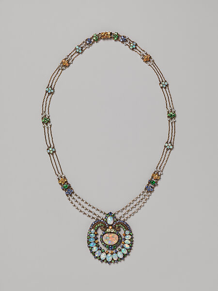 Meta Overbeck's Designs for Louis C. Tiffany Art Jewelry