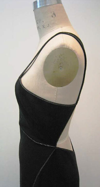 Dress, Geoffrey Beene (American, Haynesville, Louisiana 1927–2004 New York), wool, synthetic fiber, American