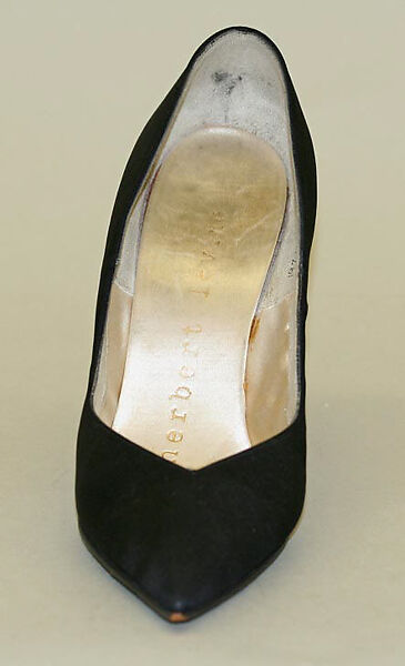 Pumps, Herbert Levine Inc. (American, founded 1949), silk, American