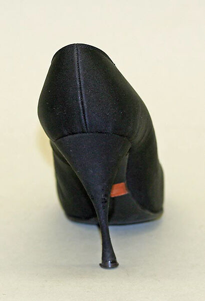 Pumps, Herbert Levine Inc. (American, founded 1949), silk, American