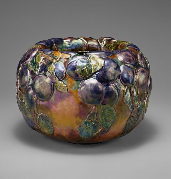 Bowl, Designed by Louis C. Tiffany (American, New York 1848–1933 New York), Enamel on copper, American
