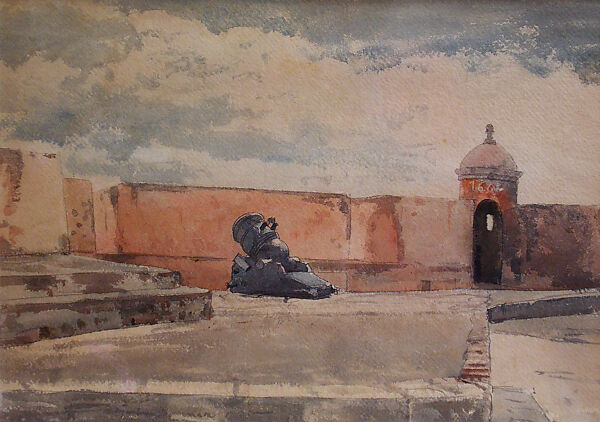 Morro Castle, Winslow Homer  American, Watercolor on paper, American