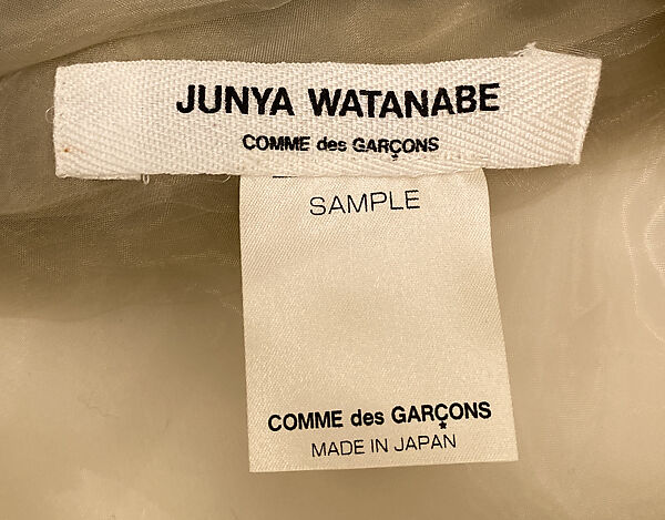 Ensemble, Junya Watanabe (Japanese, born 1961), polyester, Japanese