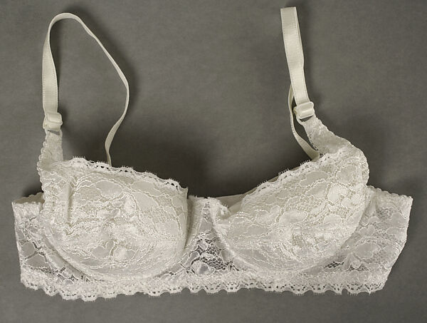 Brassiere, Shirley of Hollywood (American, founded 1948), synthetic fiber, plastic (silicone), American 