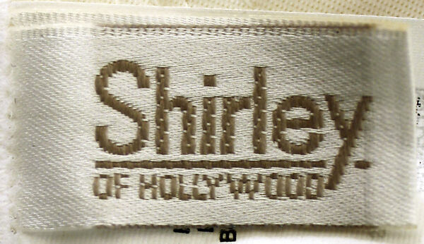 Brassiere, Shirley of Hollywood (American, founded 1948), synthetic fiber, plastic (silicone), American