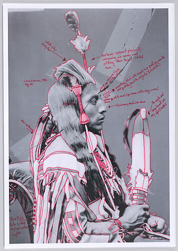 Peelatchiwaaxpáash / Medicine Crow (Raven) from 1880 Crow Peace Delegation