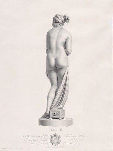 Venus, back view, from 
