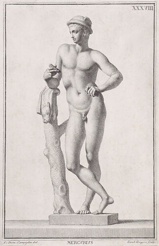 Plate XXXVIII (38): Mercury, from 