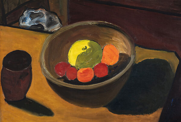 Still Life with Fruit, Alice Neel (American, Merion Square, Pennsylvania 1900–1984 New York), Oil on canvas 