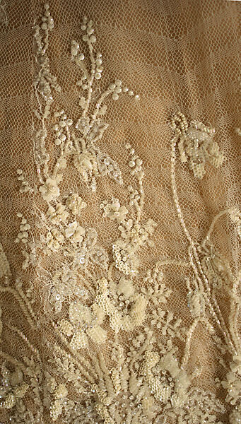 Evening ensemble, Valentino S.p.A. (Italian, founded 1959), (a) silk; (b) silk, cotton, glass, plastic; (c, d) silk, leather, Italian