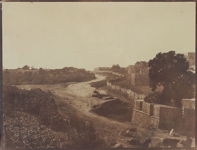 [Walls of Jaffa near the Jerusalem Gate]