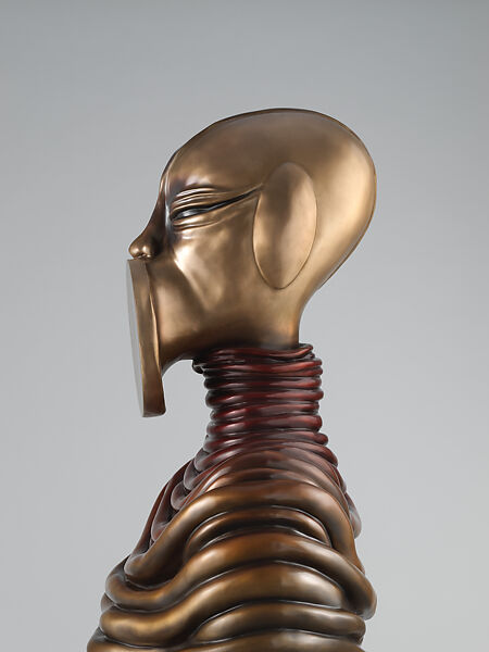 The Seated I, Wangechi Mutu (Kenyan-American, born Nairobi, 1972), Bronze