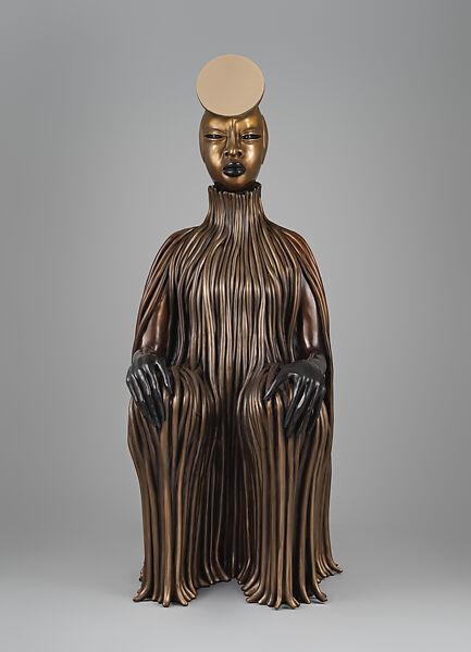 The Seated II, Wangechi Mutu  Kenyan-American, Bronze