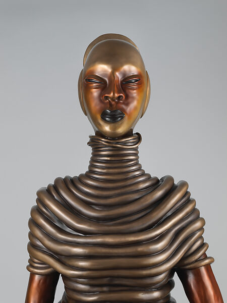 The Seated III, Wangechi Mutu (Kenyan-American, born Nairobi, 1972), Bronze
