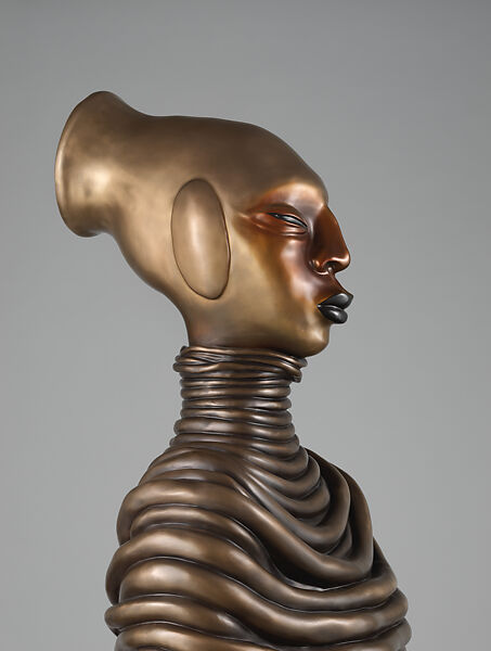 The Seated III, Wangechi Mutu (Kenyan-American, born Nairobi, 1972), Bronze