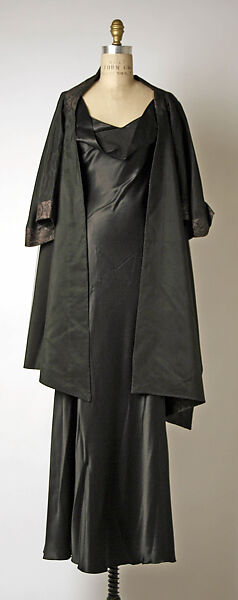 Evening ensemble, John Galliano (British, born Gibraltar, 1960), (a, b) silk, British 