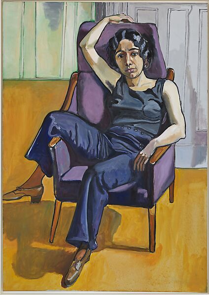 Marxist Girl (Irene Peslikis), Alice Neel (American, Merion Square, Pennsylvania 1900–1984 New York), Oil on canvas 