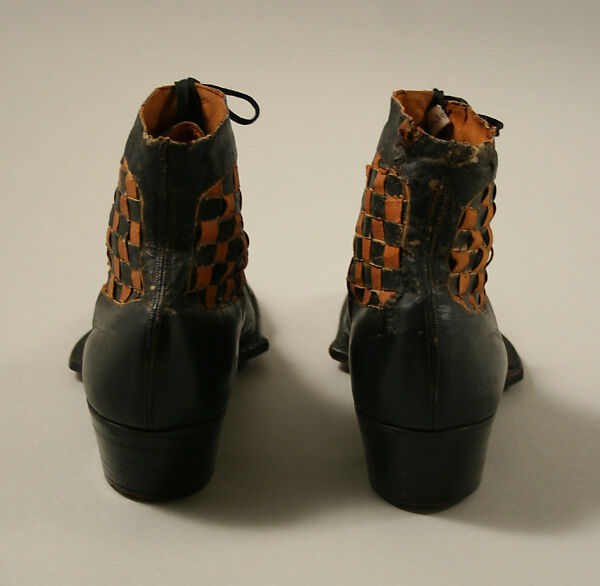 Boots, Stetson Shoe Company (American, founded 1887), leather, American