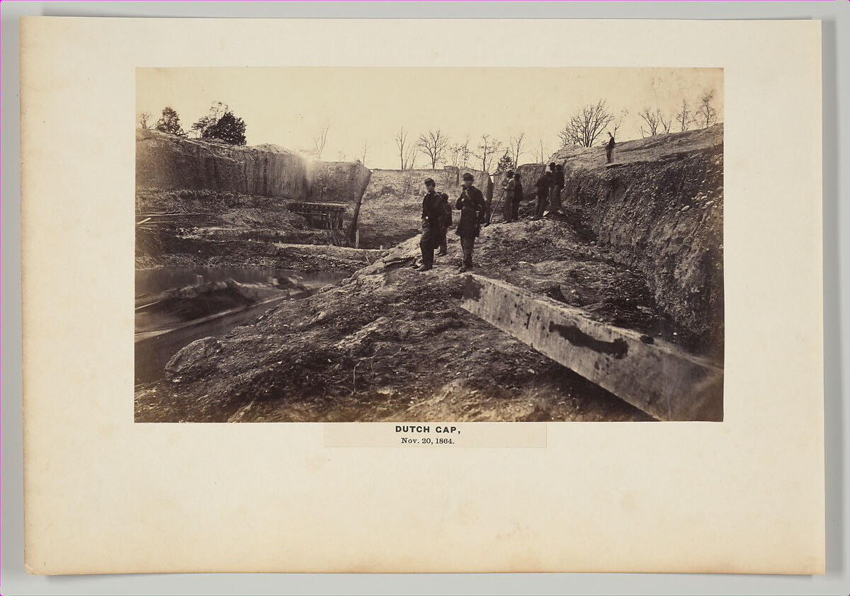 Dutch Gap, Andrew Joseph Russell (American, 1830–1902), Albumen silver print from glass negative 