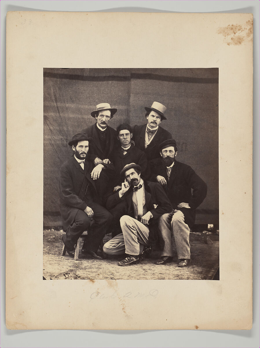 Clerks of 2nd Quartermaster, Camp Nelson, Kentucky, Possibly G. W. Foster (American, active 1860s), Albumen silver print from glass negative 