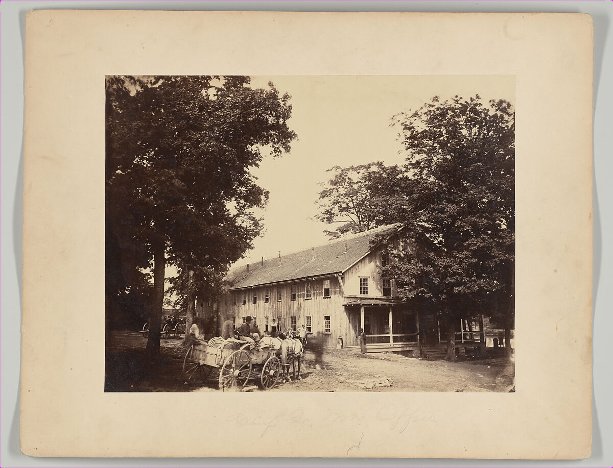 Chief Quartermaster Office, Camp Nelson, Kentucky, Possibly G. W. Foster (American, active 1860s), Albumen silver print from glass negative 