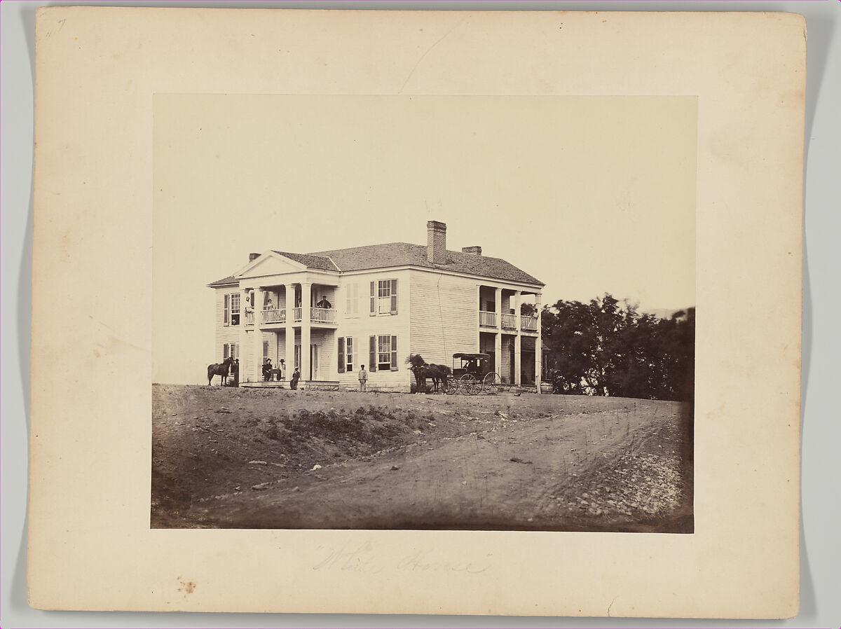 White House, Camp Nelson, Kentucky, Possibly G. W. Foster (American, active 1860s), Albumen silver print from glass negative 