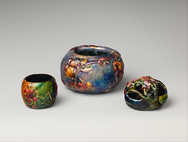 Bowl, Designed by Louis C. Tiffany (American, New York 1848–1933 New York), Enamel on copper, American