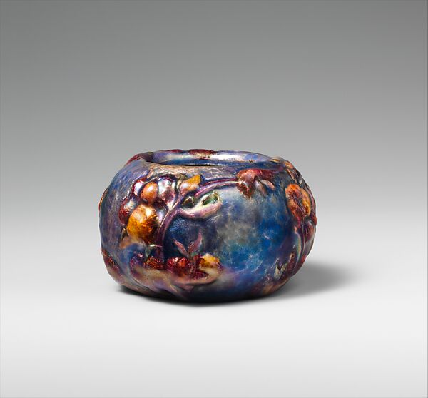 Bowl, Designed by Louis C. Tiffany (American, New York 1848–1933 New York), Enamel on copper, American
