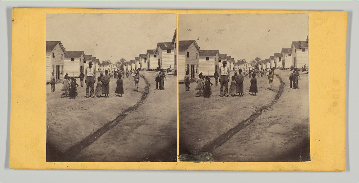 Freedman’s Village, Arlington, VA, Unknown, Albumen silver print from glass negative 