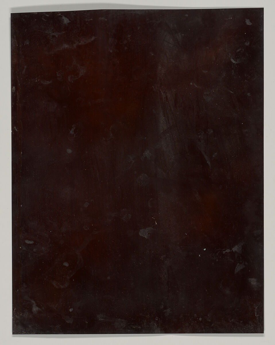 [Union Civil War Soldier, in Studio, Standing by Table], Unknown, Tintype