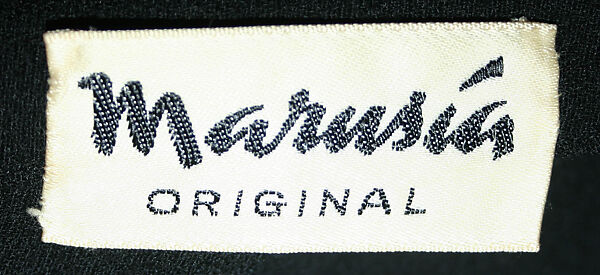 Dress, Gilbert Adrian (American, Naugatuck, Connecticut 1903–1959 Hollywood, California), wool, American