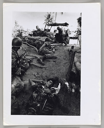 Dying Cambodian Paratrooper Hit by the Same Mortar Shell that Hit McCullin