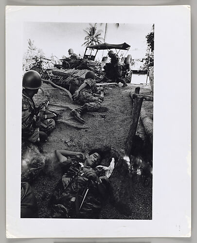 Shell shocked marine by Don McCullin on artnet