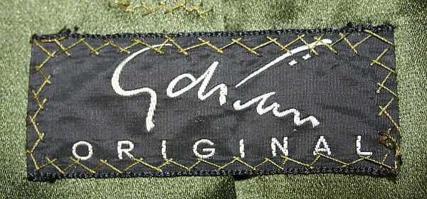 Evening coat, Gilbert Adrian (American, Naugatuck, Connecticut 1903–1959 Hollywood, California), metallic thread, silk, American