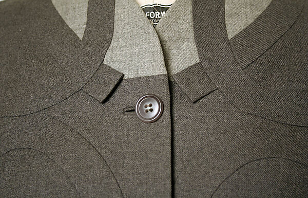 Suit, Gilbert Adrian (American, Naugatuck, Connecticut 1903–1959 Hollywood, California), wool, American