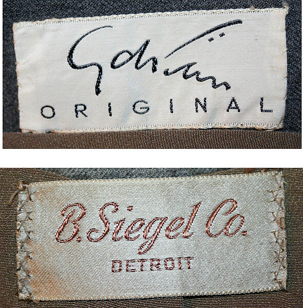 Suit, Gilbert Adrian (American, Naugatuck, Connecticut 1903–1959 Hollywood, California), wool, American