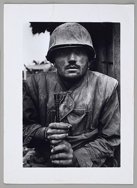 Shell Shocked Marine, Vietnam, Hue, Don McCullin (British, born 1935), Gelatin silver print 