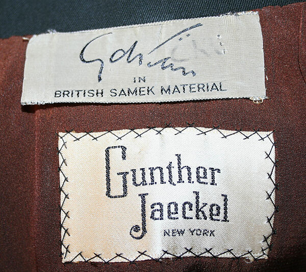 Suit, Gilbert Adrian (American, Naugatuck, Connecticut 1903–1959 Hollywood, California), wool, American