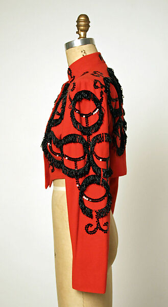 Jacket, Gilbert Adrian (American, Naugatuck, Connecticut 1903–1959 Hollywood, California), wool, American